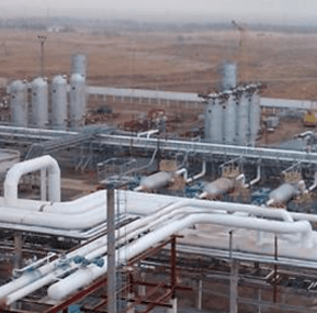 Установка адсорбционной осушки газа Мубарекского ГПЗ, АК «Узбекнефтегаз» (Узбекистан)